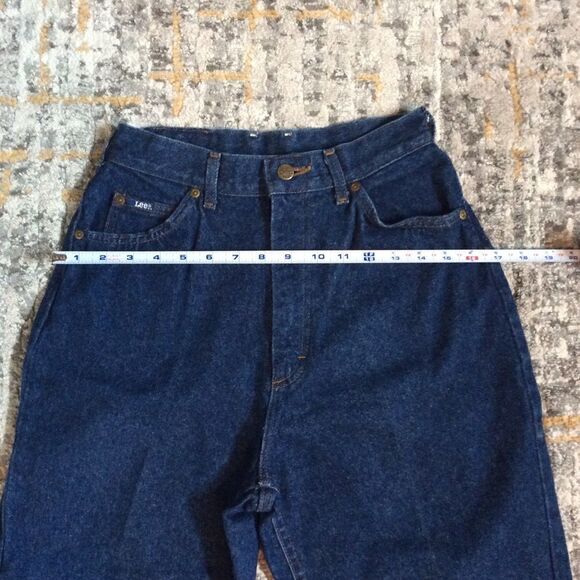 VINTAGE 80’S HIGH WAIST LEE RIDERS JEANS! SZ. 10 - Picture 9 of 10